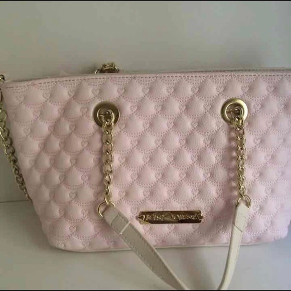 Betsey Johnson Tote Bowtrastic Blush BR24450 NWT - Picture 2 of 2